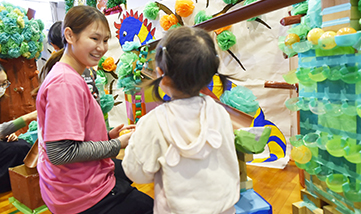 遊び・実践コースの様子